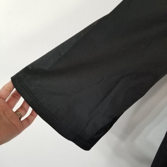 Jessica Simpson Black Cotton Blend Women's Pleated Jacket L - Picture 5 of 9